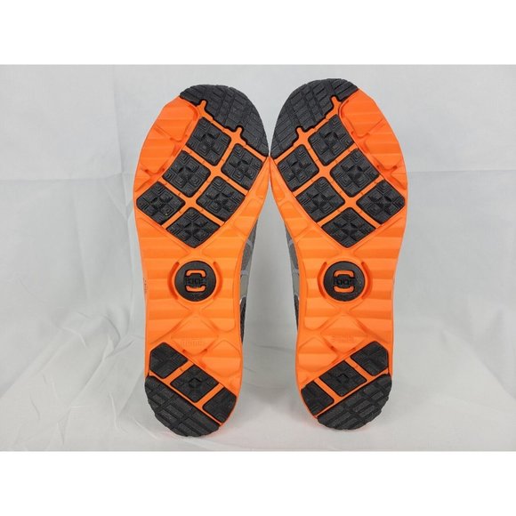 Puma Faas Lite Mesh Spikeless Golf Shoes Mens Size 9 Gray Orange White 186847-07 - Picture 12 of 12